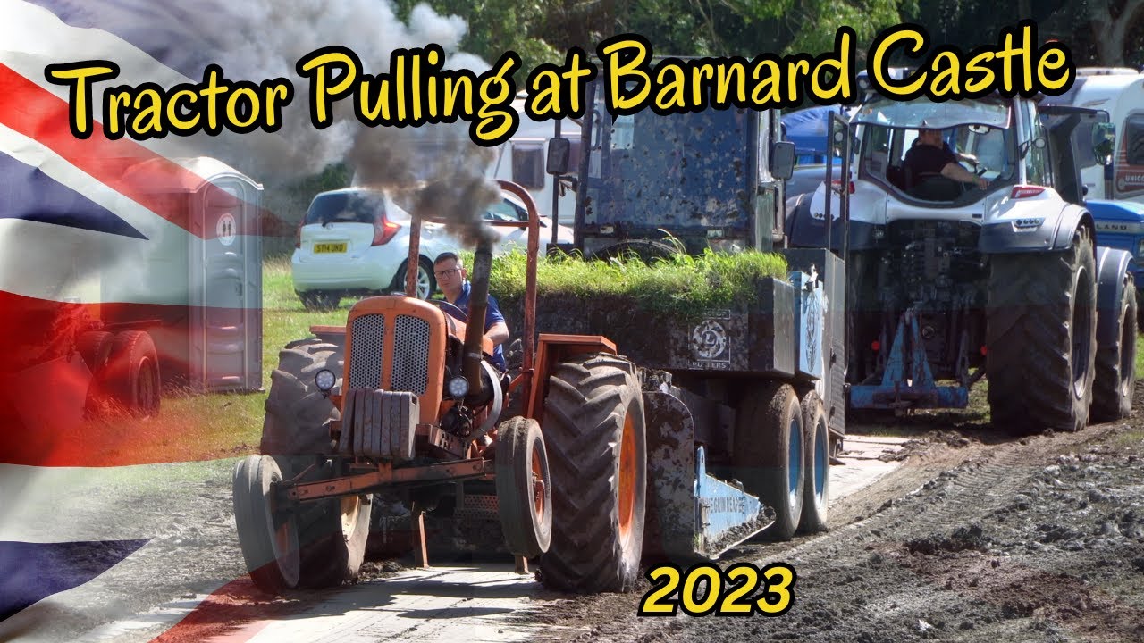 Tractor Pulling At The Barnard Castle Steam Fair 2023!