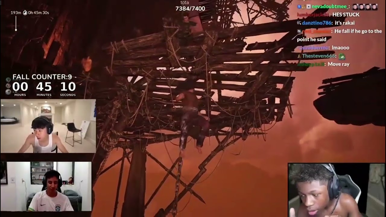 RAY, RAKAI & TOTA CHAINED TOGETHER FUNNY MOMENTS