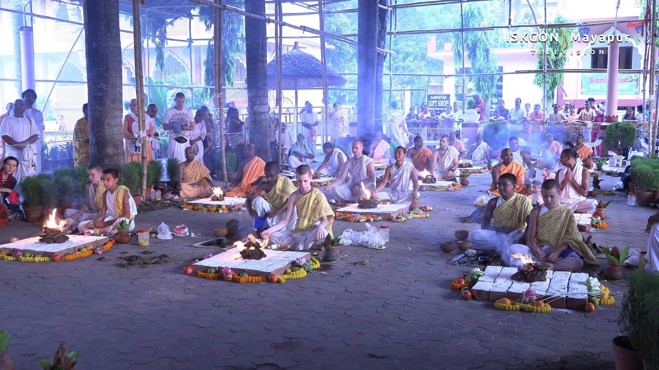 Narasimha Navaratri Day 1 Sri Dham Mayapur - April 25, 2023