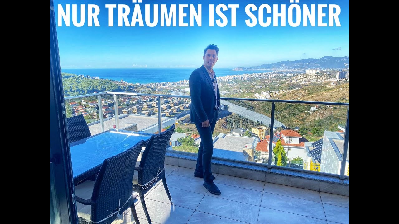 Alanya Traumaussicht wunderschönes Penthouse 7 min. zum Strand