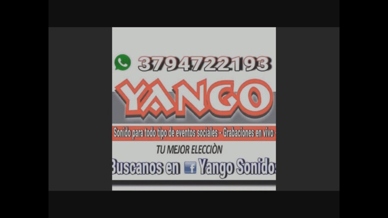 LOS ORIGINALES en vivo pablo 500 YANGO SONIDO 3794722193 2017