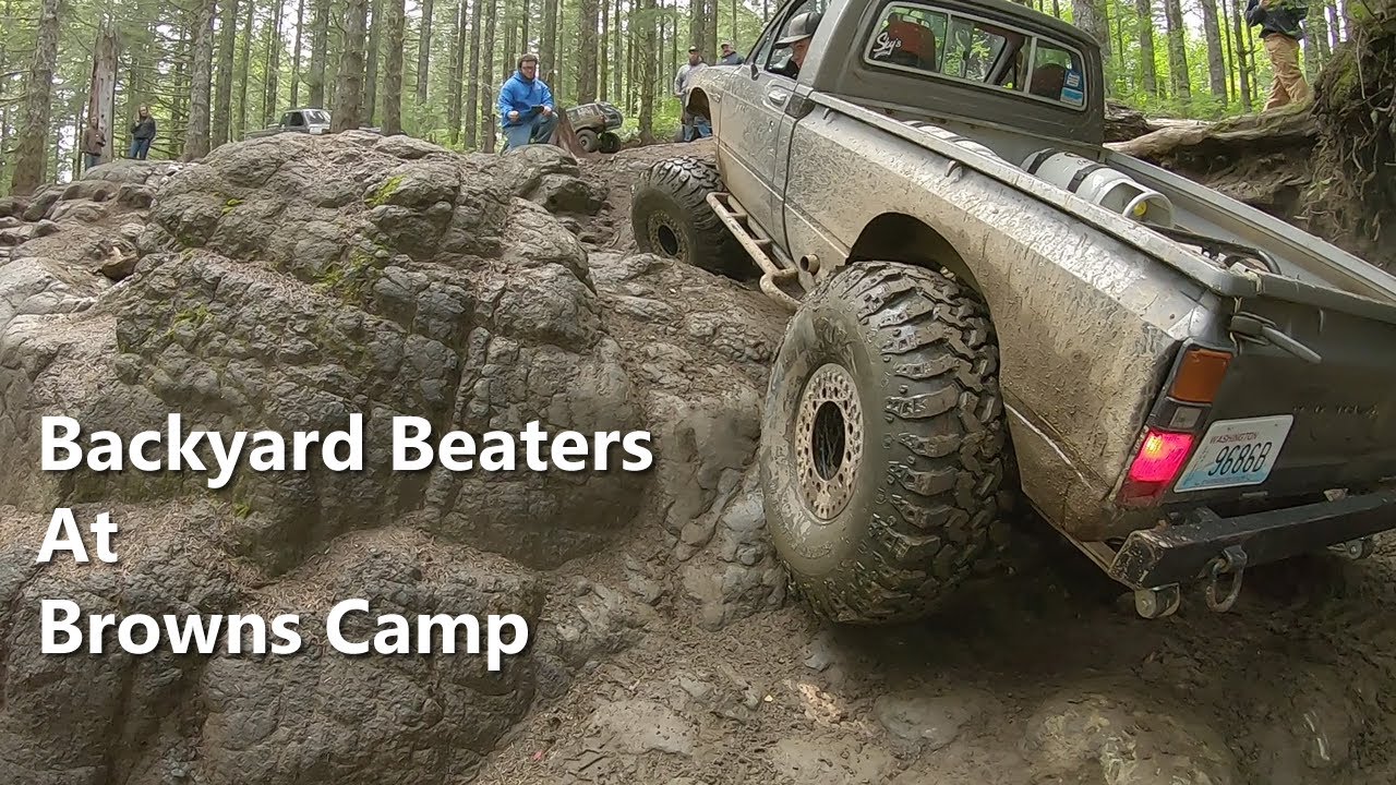Backyard Beaters бросают вызов команде Browns Camp TSF! Внедорожные гонки и скалолазание на 4x4
