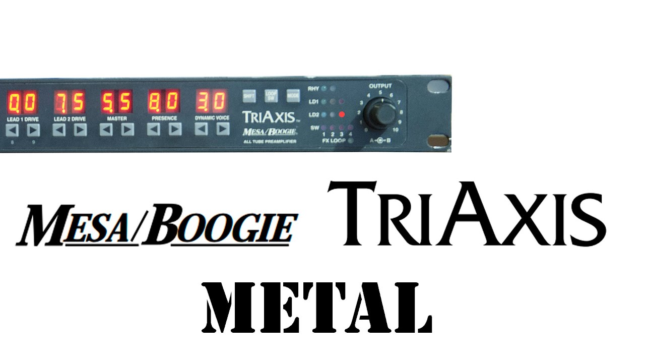 Mesa Boogie TriAxis Metal (Impulse Responses)