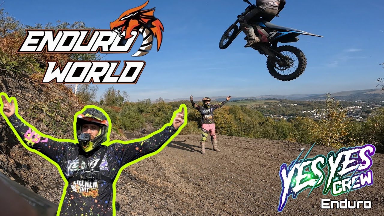 «Эпическое приключение в Enduro World, Уэльс. Внедорожный эндуро в лучшем виде!»