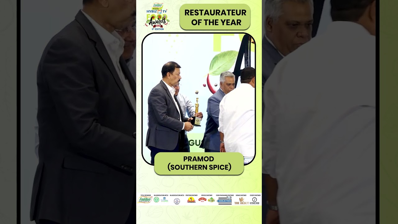 Southern Spice Wins Restaurant of the Year! | Pramod | Hybiz Food Awards 2026