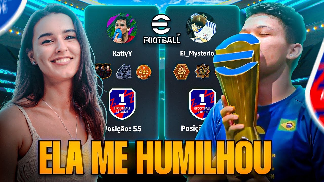 ENFRENTEI A TOP 55 DA LIGA EFOOTBALL ! FUI HUMILHADO??