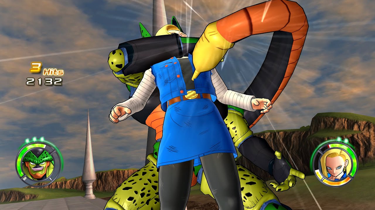 [Запрошено] DRAGON BALL: RAGING BLAST 2 - (Несовершенно) CELL против ANDROID 18 #dragonballzragin...