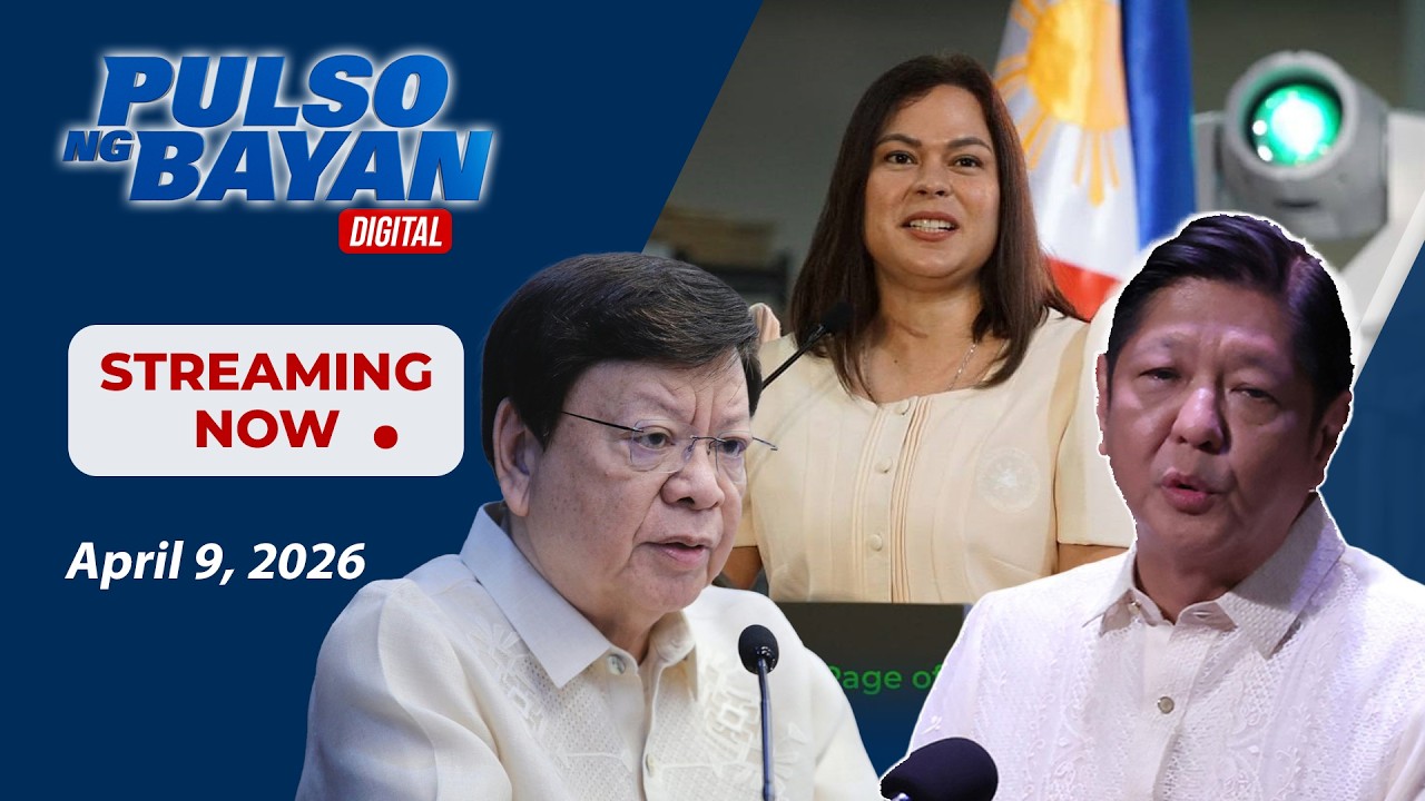 LIVE: Pulso ng Bayan kasama si Admar Vilando at Jade Calabroso | April 9, 2026