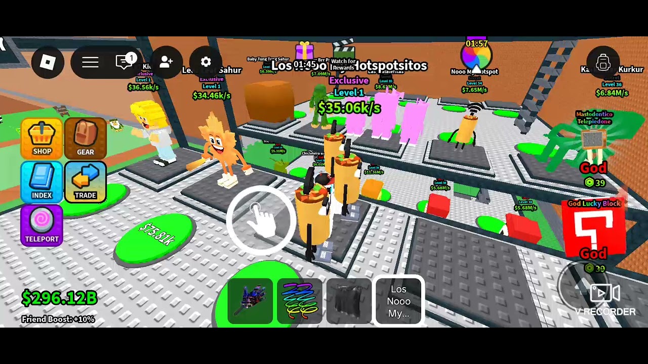 gabut. main game brainrot 