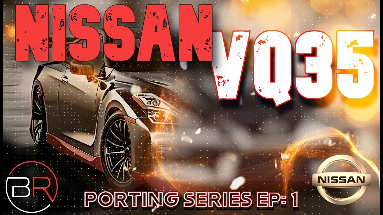 VQ35 Head Porting Ep.1: CSA Mapping #HowToPort #Porting #portingpolish