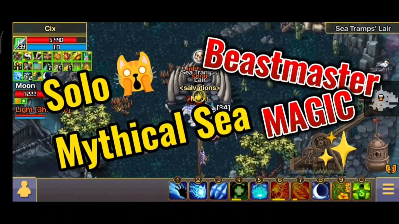 Beastmaster Magic Solo Dungeon Mythical Sea 🙀