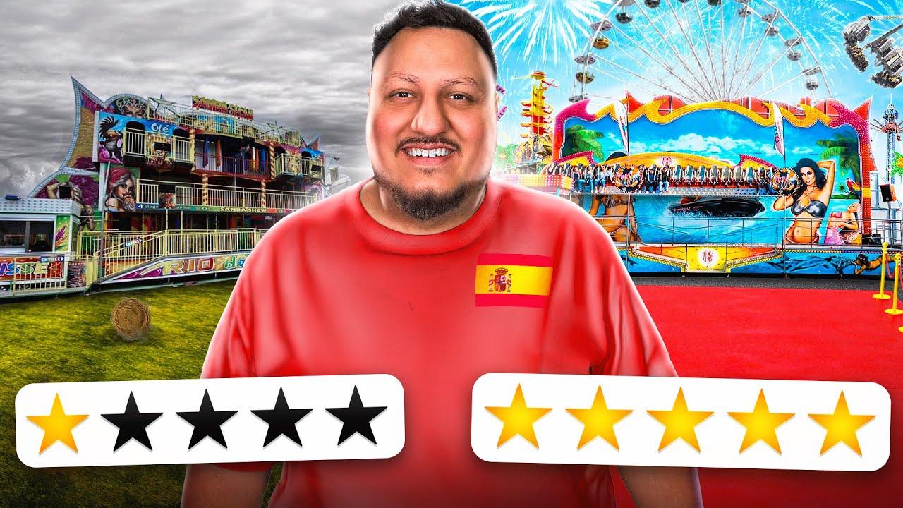 La pire VS la meilleure FETE FORAINE(en&nbsp;Espagne 🇪🇸)