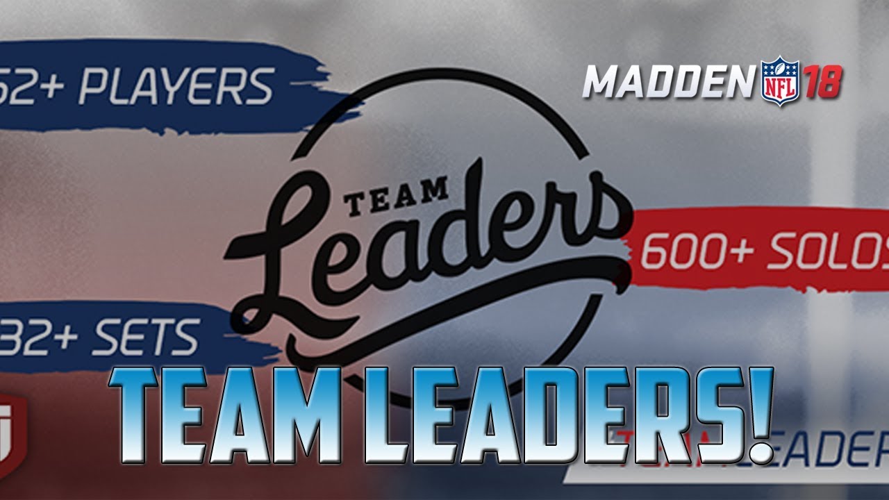 Team Leaders Are Here Including 93 OVR Odell & Mack! | Madden 18 Ultimate Team Tips