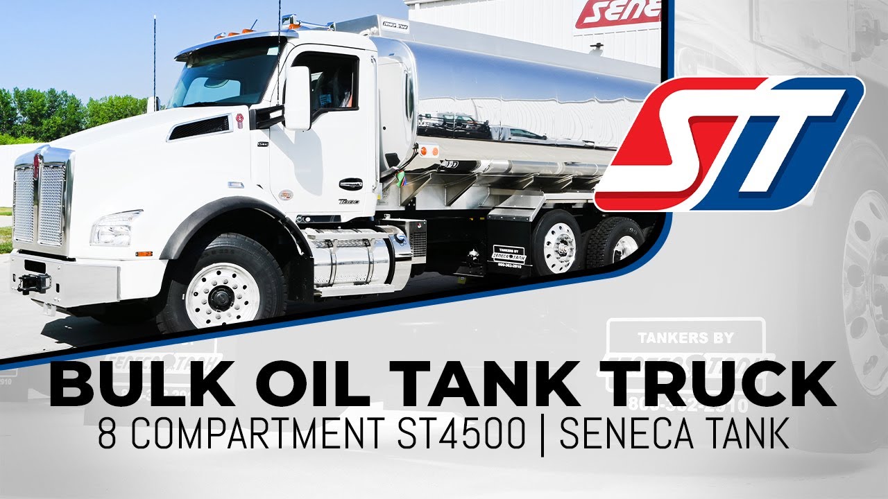8 Compartment Bulk Oil ST4500 | Seneca Tank
