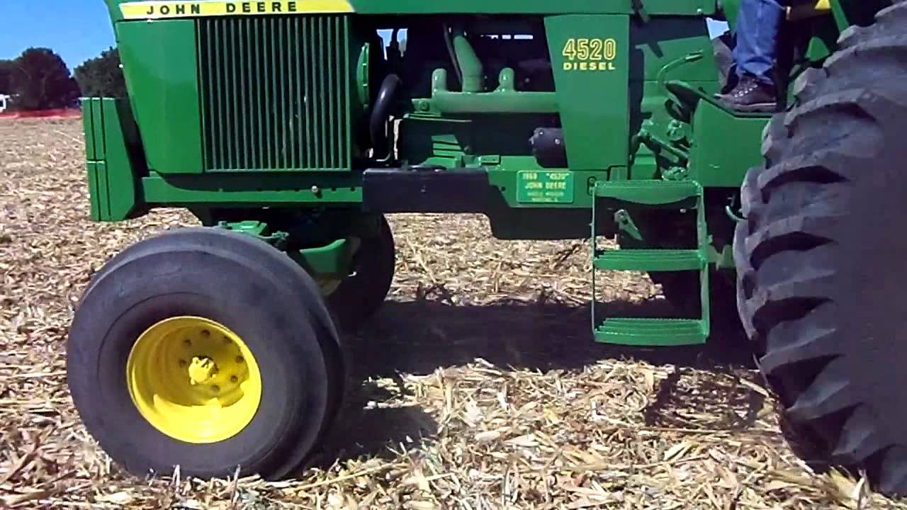 John Deere 4520 Plowing at the Half Century of Progress, Rantoul, IL