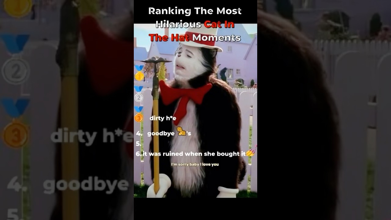 Ranking The Most Iconic Cat In The Hat Moments 😹😹