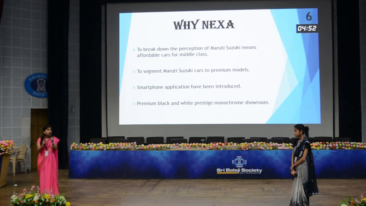 Sri Balaji Society Induction presentation 2019: NEXA - The strategy of Brand Differentiation