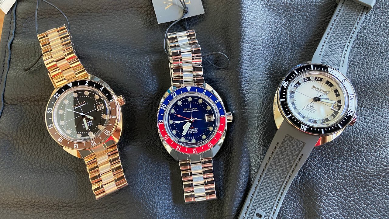 Unboxing & QR of Newest Bulova Oceanographer SNORKEL GMT Devil Diver