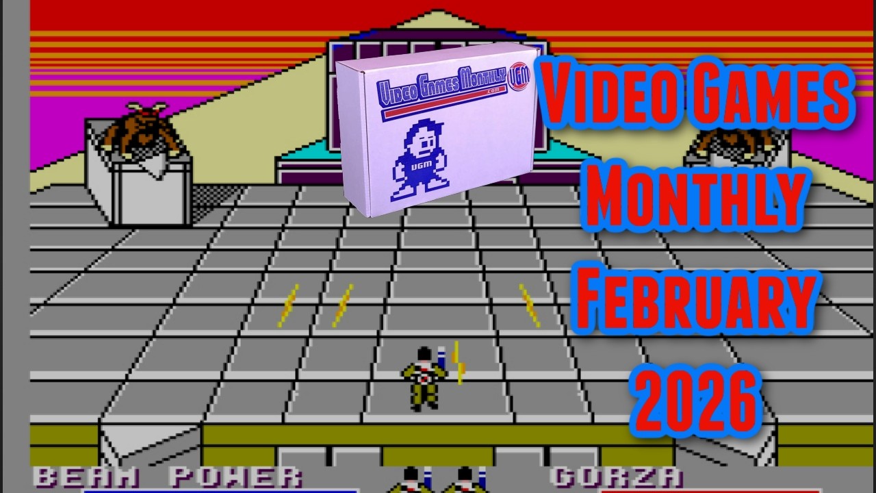 Video Games Monthly February 2026 Unboxing