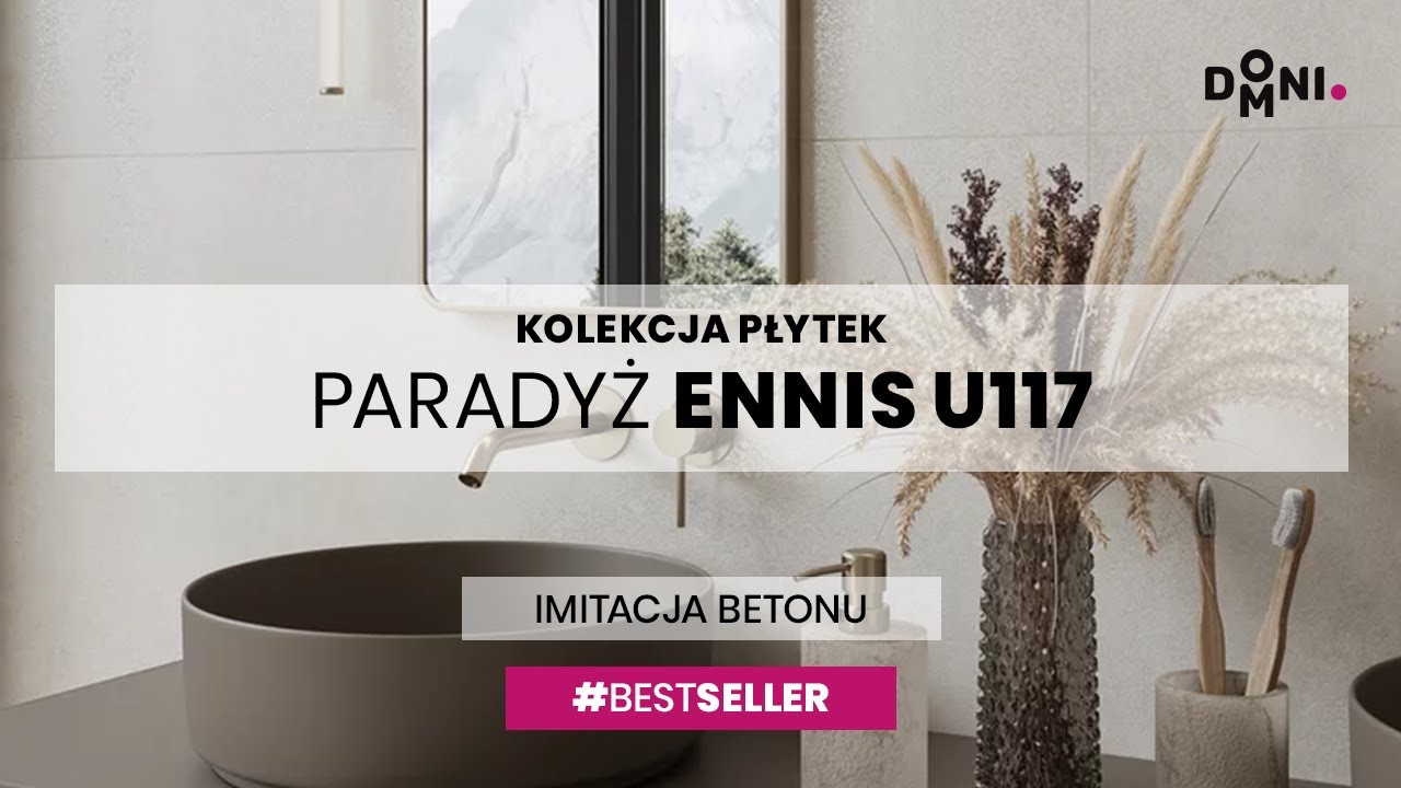 Płytki Imitujące Beton PARADYŻ ENNIS U117 #bestseller
