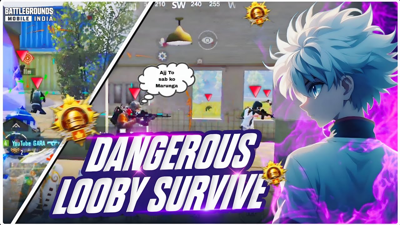 Can I have a conqueror without headphones? 🤔❤️‍🔥 | Dangerous Lobby survive 🥵
