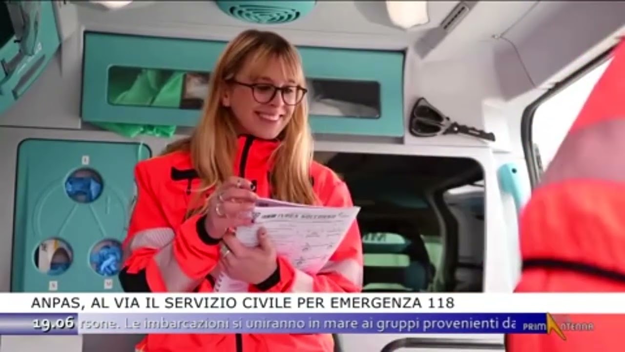 Anpas | Primantenna Tv 13/09/25 | Anpas, al via il servizio civile per emergenza 118