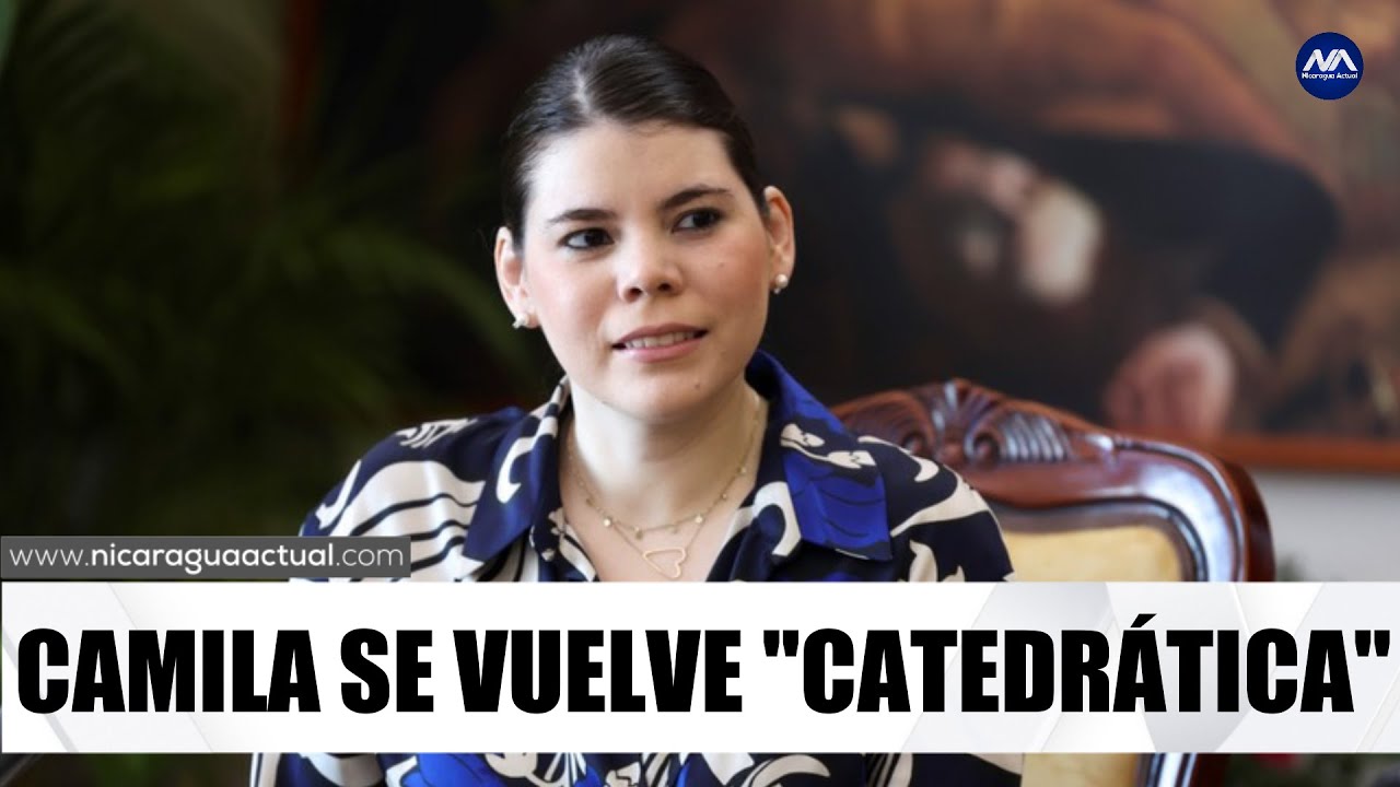 🔴 CAMILA ORTEGA MURILLO SE VUELVE “CATEDRÁTICA” EN UNIVERSIDADES SANDINISTAS