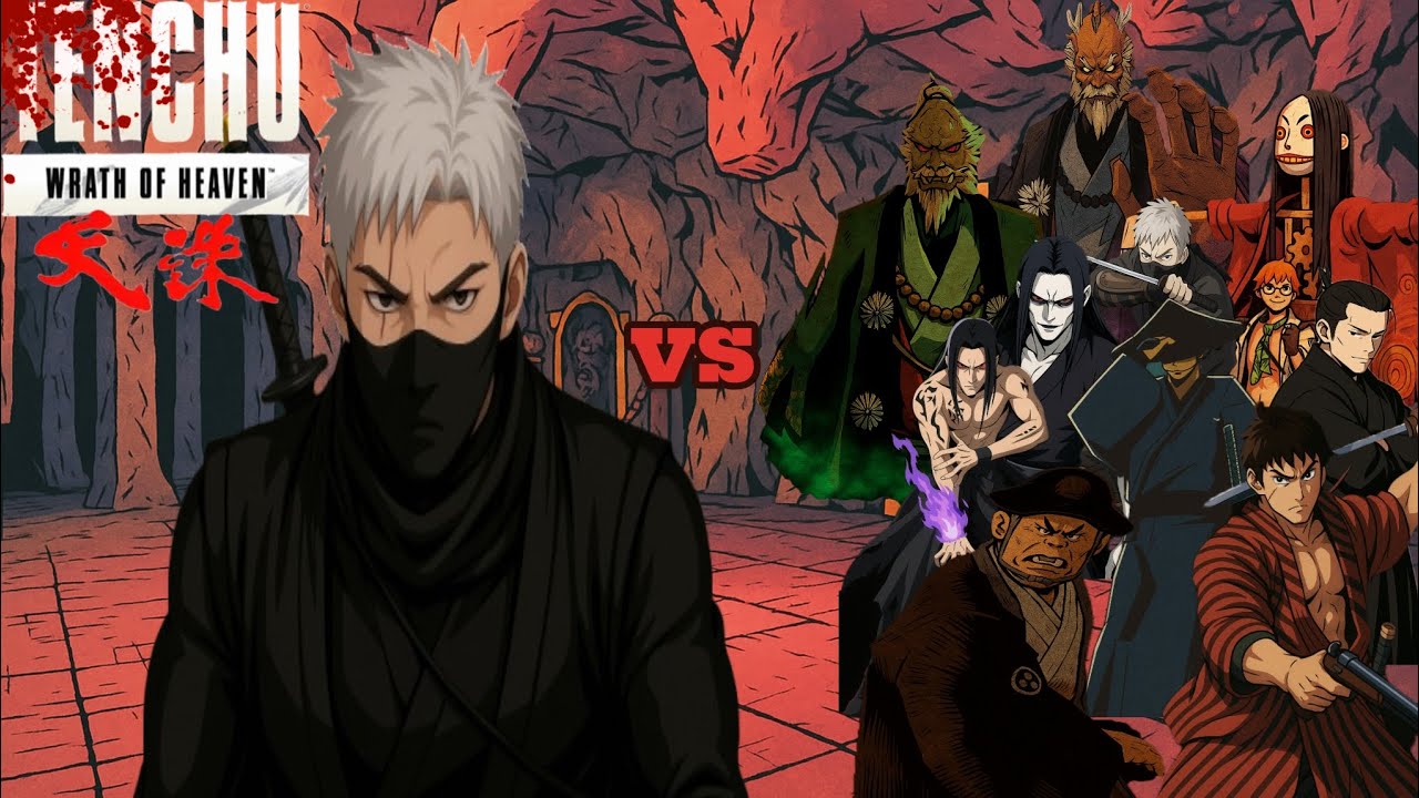 Tenchu Wrath of Heaven Aethersx2 - Mission Coop 1 vs 2 Boss Fight in Tenrai Fortress B (Rikimaru)