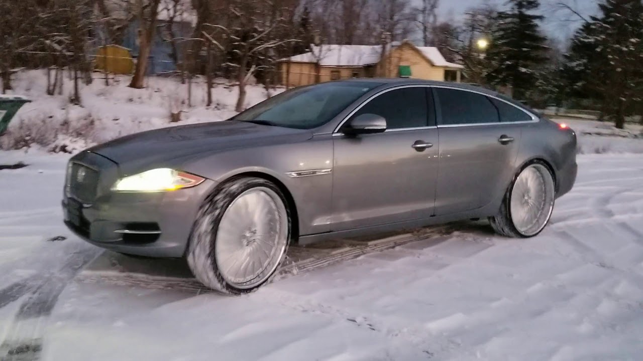 Naptown Jaguar XJL Portfolio on 26s Asanti's @specialvehiclescustoms