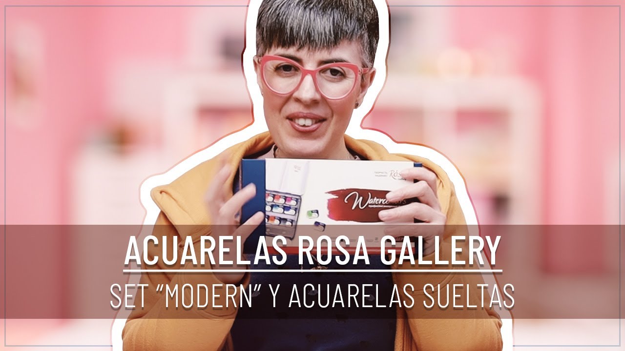 Pruebo las ROSA GALLERY | Acuarelas ucranianas de MUY BUENA CALIDAD