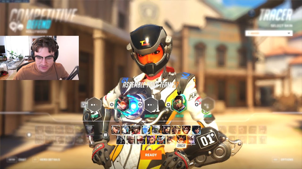 JAKE TRACER and GENJI GAMEPLAY - OVERWATCH 2 TOP 500 SEASON 9