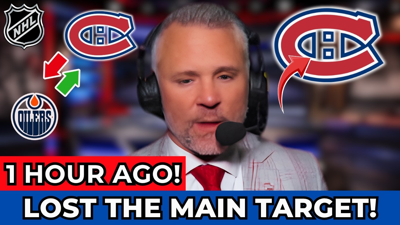 MARKET RUINED THE PLANS! ABSOLUTE TARGET SIGNS WITH RIVAL! CANADIENS NEWS