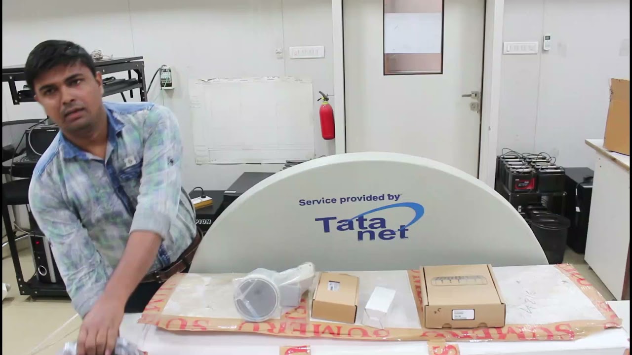 TATA KU Band 1.2 VSAT Installation