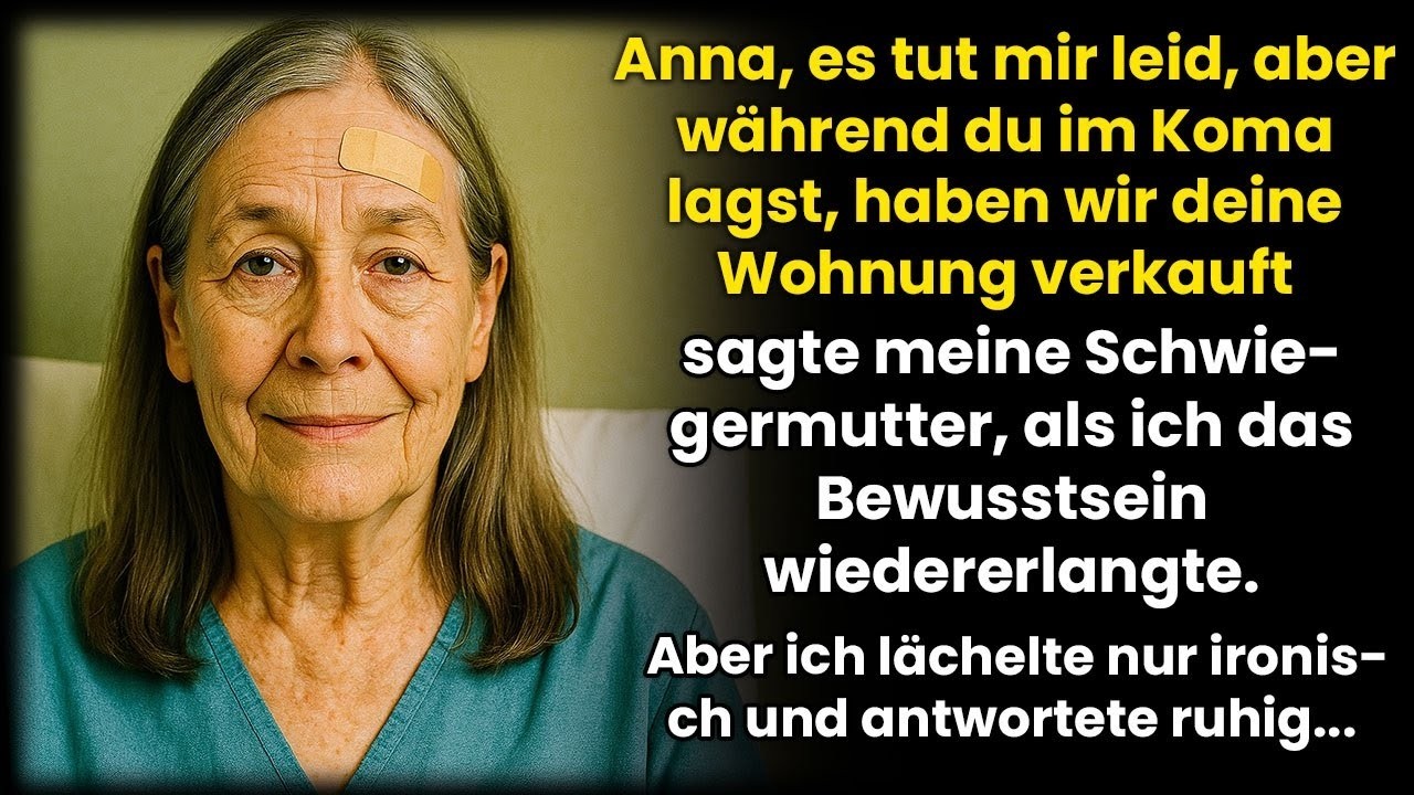 Anna, es tut mir leid, aber wir haben deine Wohnung verkauft“, sagte meine Schwiegermutter…