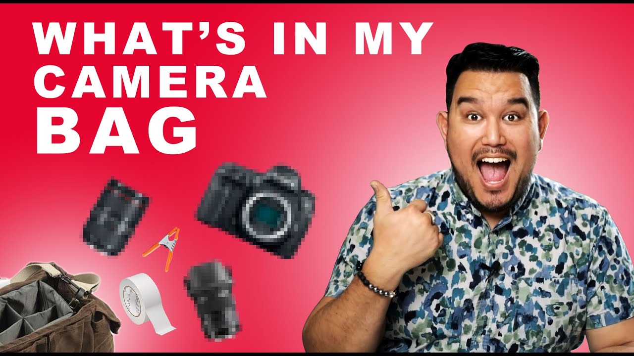 WHAT'S IN MY CAMERA BAG 2023  📸