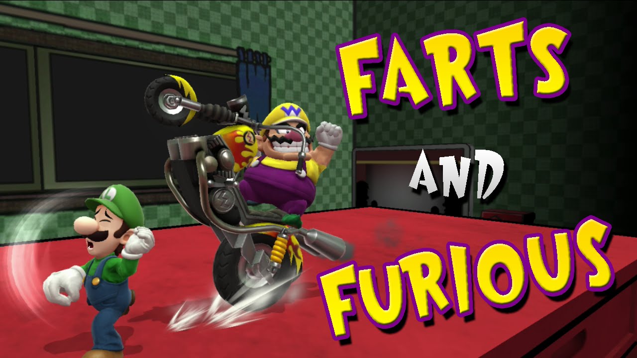 Farts and Furious - Smash 4 Wario Montage