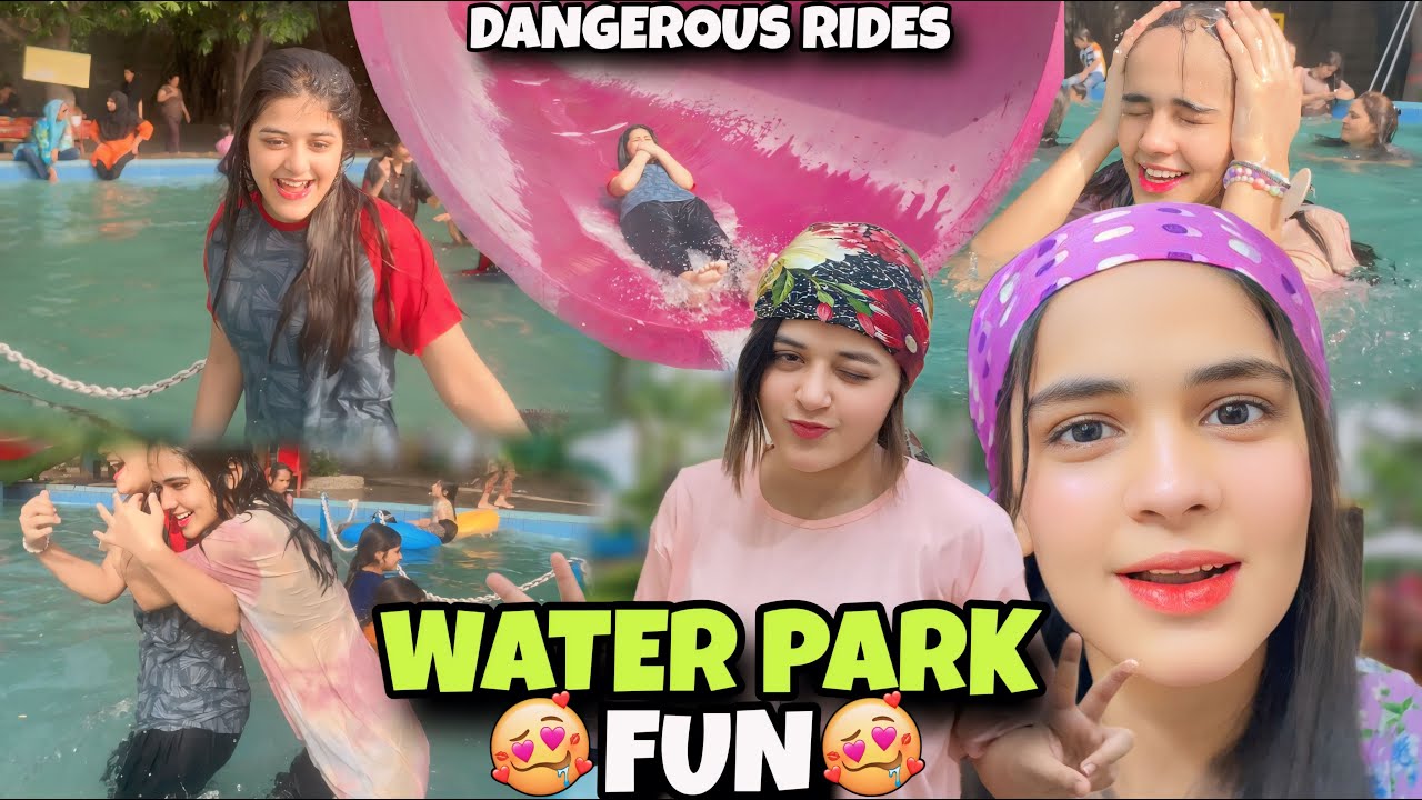 WATER PARK FUN😂😍  // DANGEROUS RIDES AND FAMILY ENJOYMENT