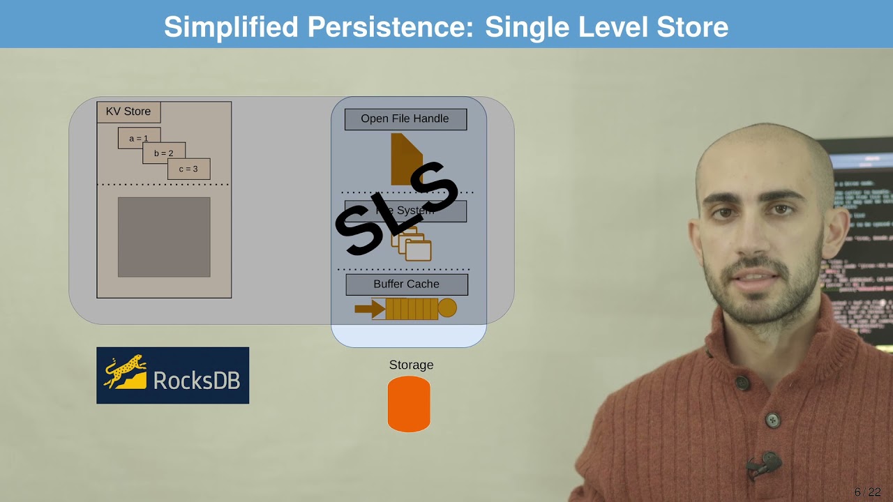 SOSP 2021: The Aurora Single Level Store Operating System