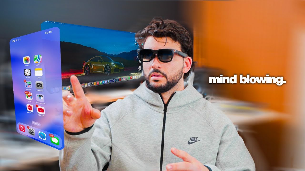 I Tried Smart Virtual Glasses - HONEST Review! (VITURE XR PRO Smart Glasses)