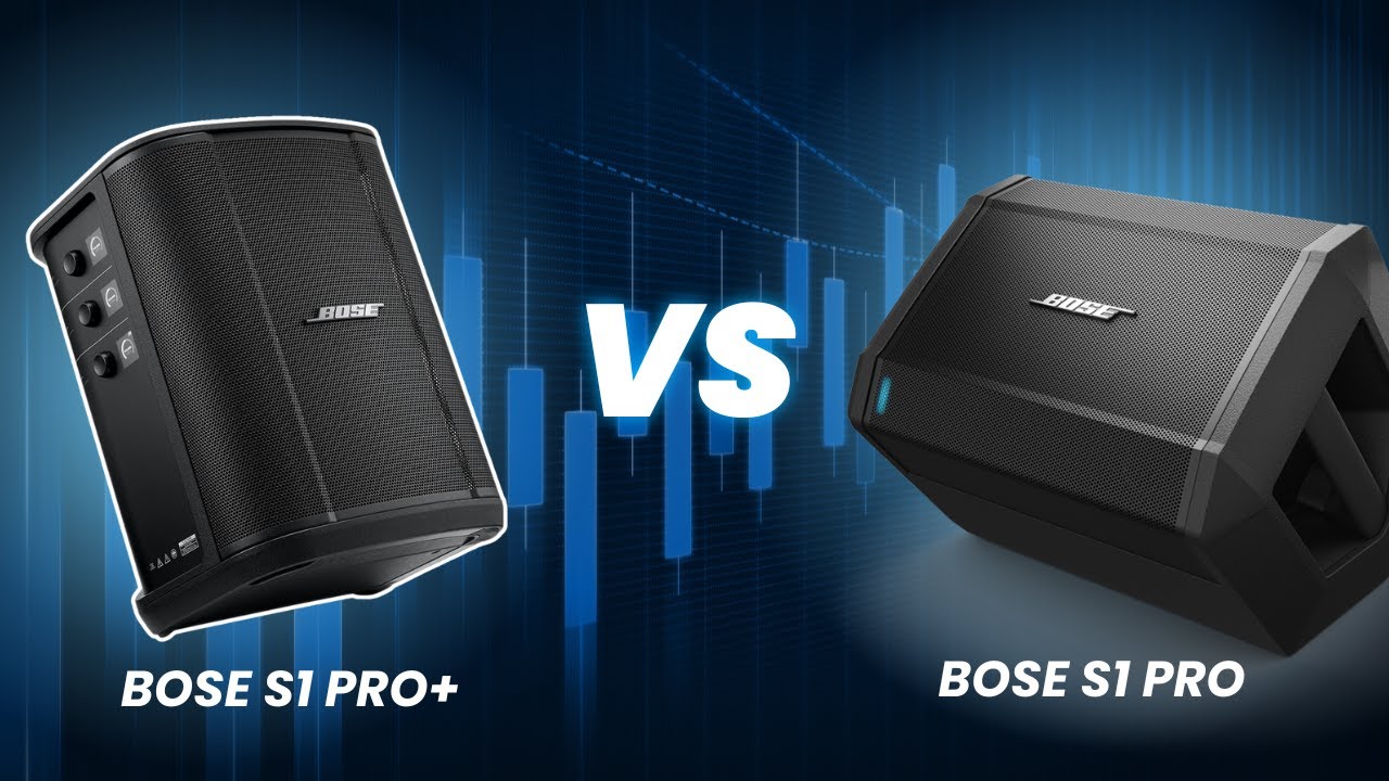 Comparación BOSE S1 Pro Vs Bose S1 Pro+