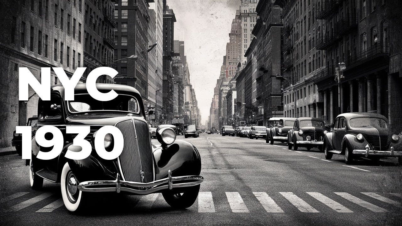 Rare Vintage Photos of Everyday Life in 1930s Cities