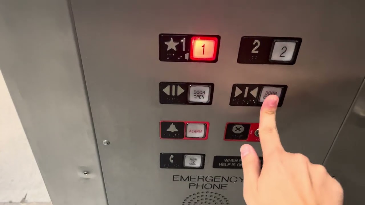 Schindler MEI Hydraulic Large Marketplace Elevator At IKEA At 13A Shopping Center In Elizabeth NJ