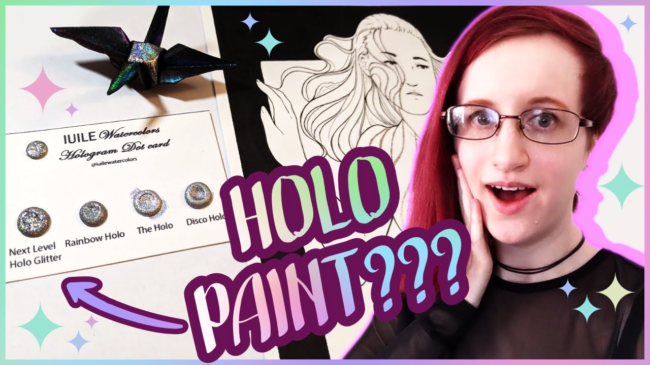Painting with HOLOGRAPHIC WATERCOLOR?? Would Simplynailogical Approve?