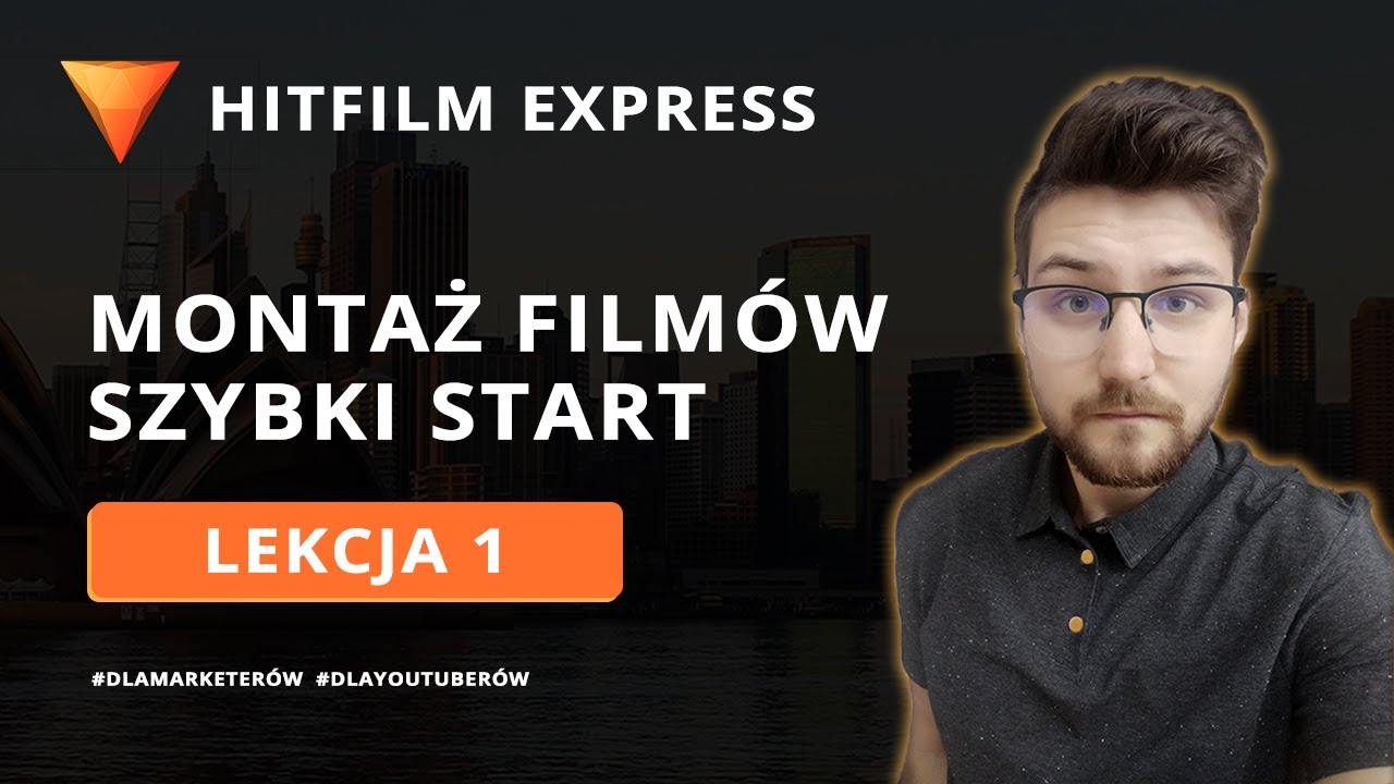 MINI-KURS HITFILM: DARMOWY PROGRAM DO MONTAŻU | SKĄD POBRAĆ | SZYBKI START
