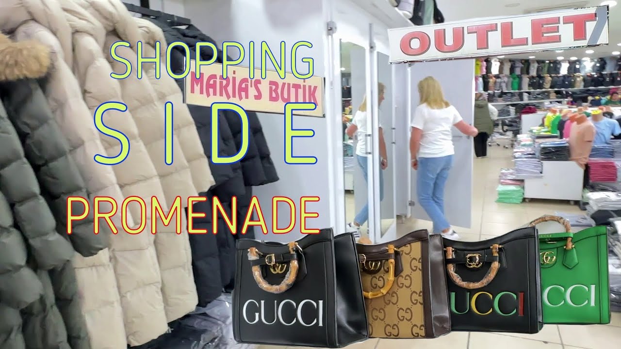SIDE PROMENADE SHOPPING Maria`s Butik Türkiye #turkey #side #antalya