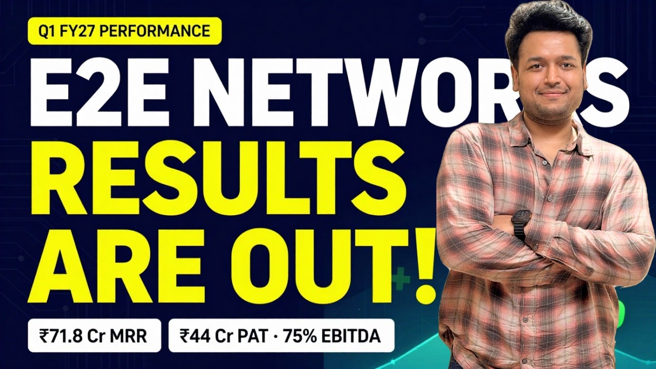 E2E Networks Q1FY27 Result Analysis | Inflection Quarter &mdash; Revenue, Concall & FY27 Projections
