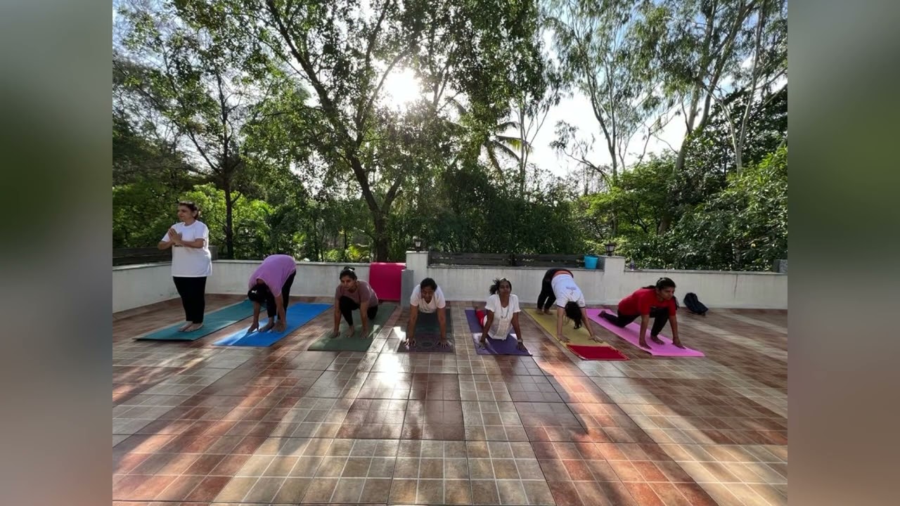 International Yoga Day 2022 - Performance by Yoga Students.