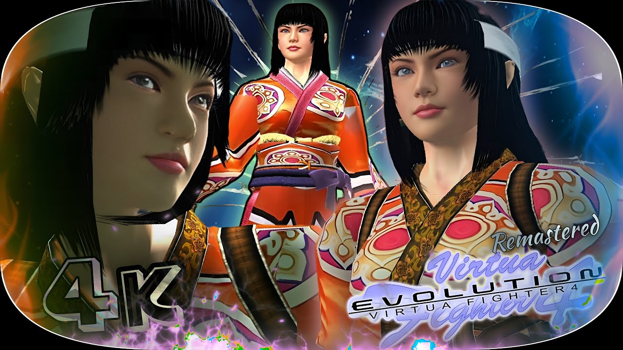 AOI ( Xiaoyu style outfit ) Virtua Fighter 4 Evolution Remastered UHD 4K 60 FPS 
