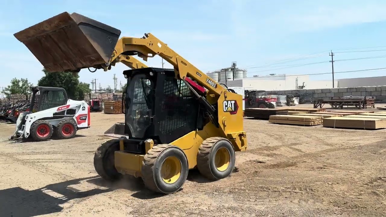 “Watch this 2021 Caterpillar 246D3 Skid Steer Loader at work!