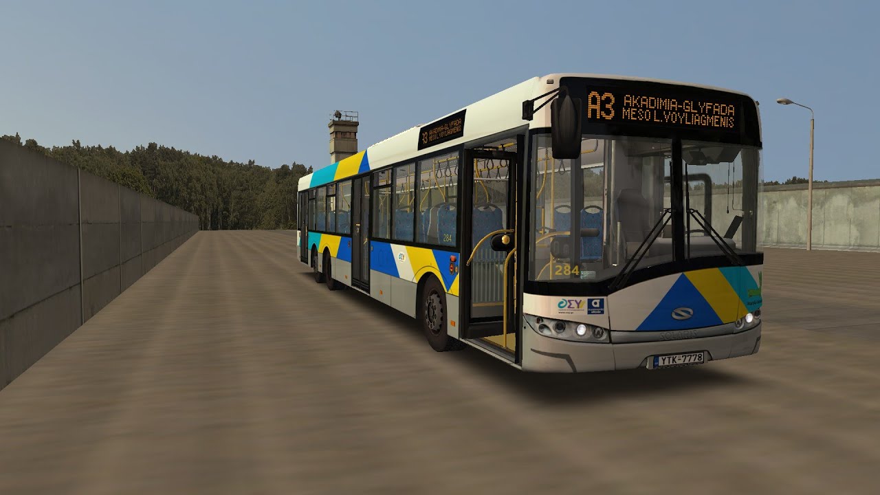 OMSI 2 GR | Athens repaint pack | Athens OSY  (284-YTK7778)
